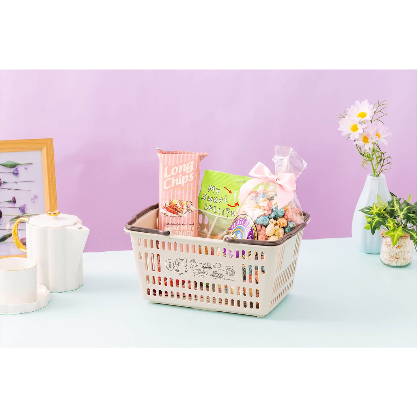 White Tiger and Black Tiger A small cash register basket that is convenient to carry (Black Tigerpinch)