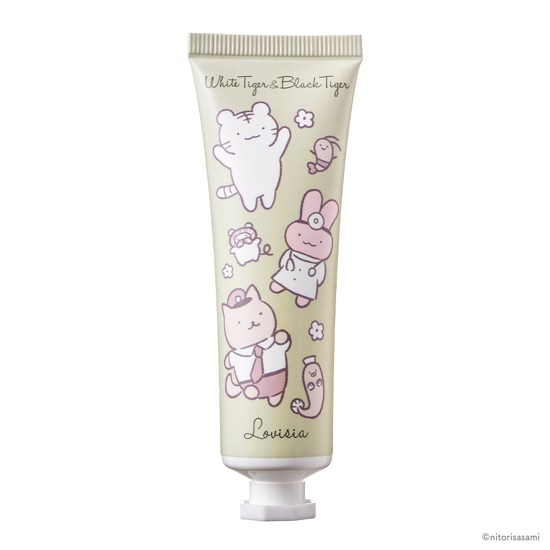 愛 ハンドクリーム 136本 ホワイトタイガーとブラックタイガー Lovisia ハンドクリーム（03