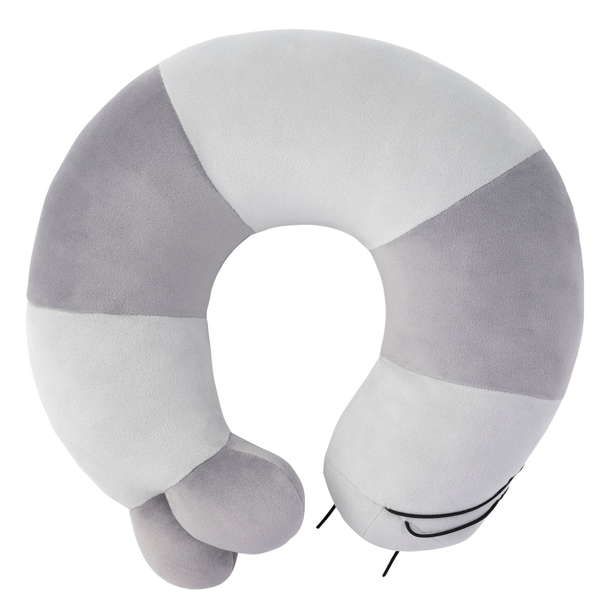White Tiger and Black Tiger Black TigerKunna Neck Pillow