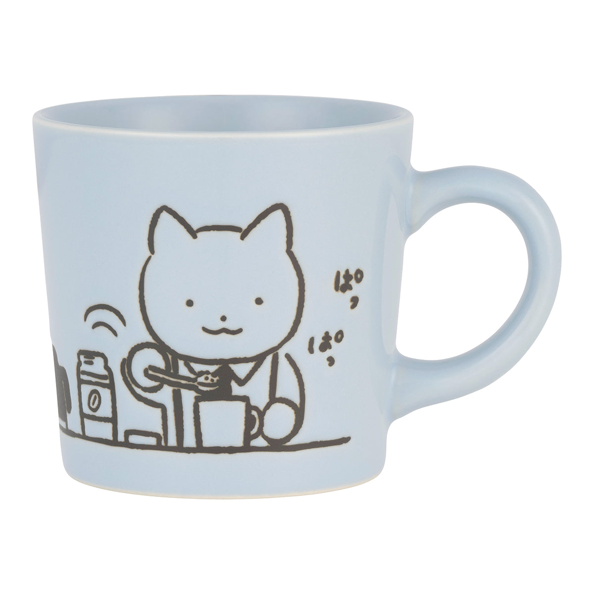 ホワイトタイガーとブラックタイガー オトナな撥水マグカップ