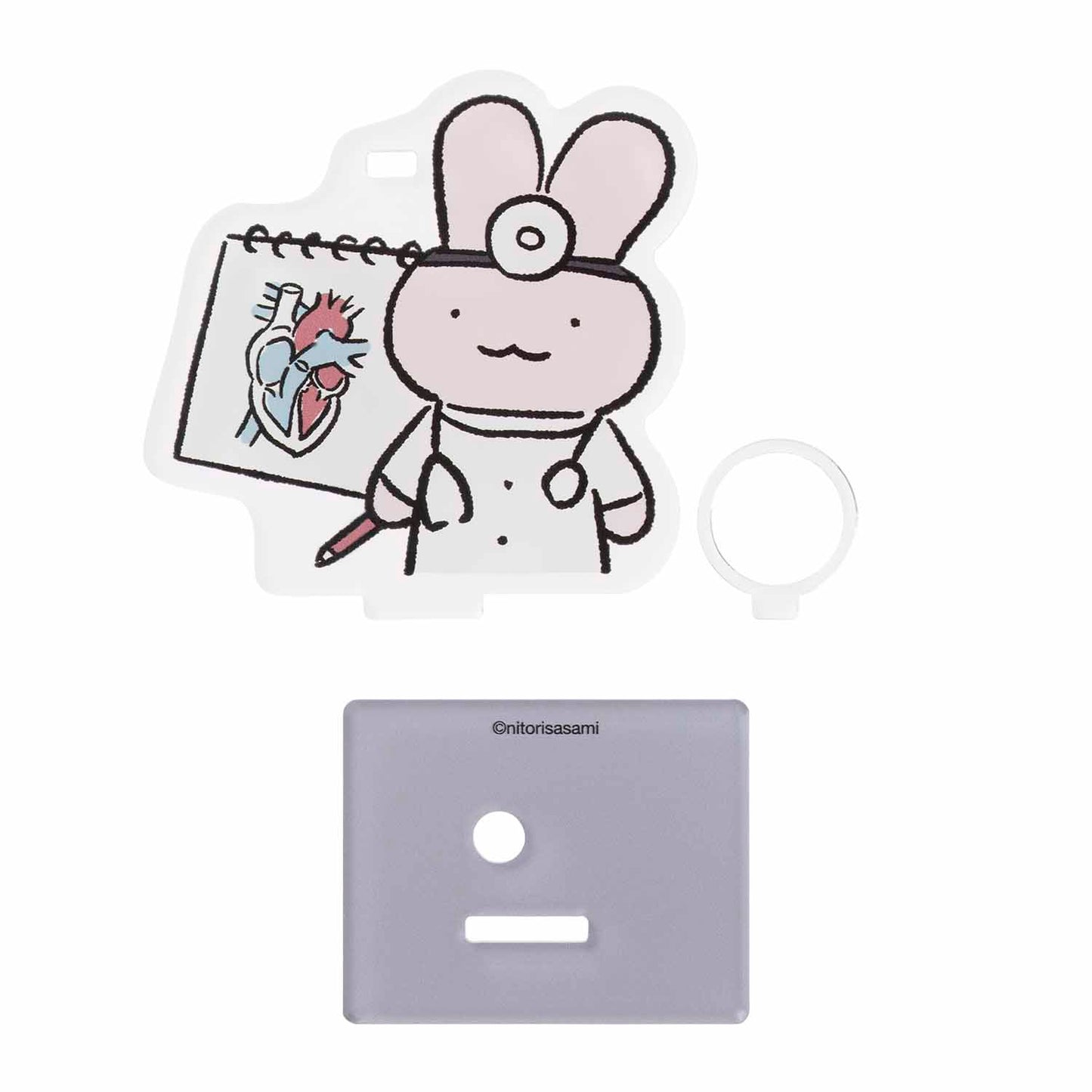 White Tiger and Black Tiger 아크릴 펜 스탠드 (Doctor Usagi)