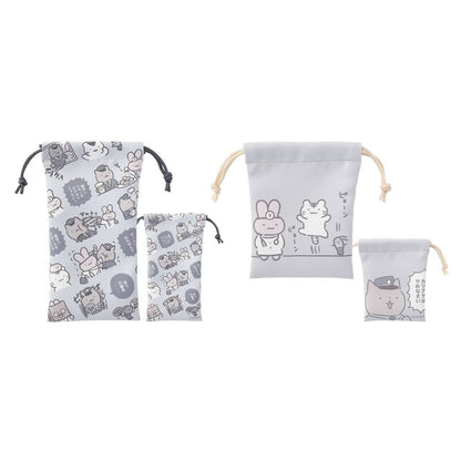 White Tiger and Black Tiger 2p 드로 스트링 백 세트 (강도짓 그만 하세요）