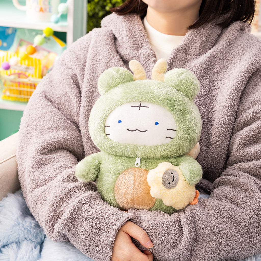 ホワイトタイガーとブラックタイガー お泊まり会パジャマぬいぐるみ