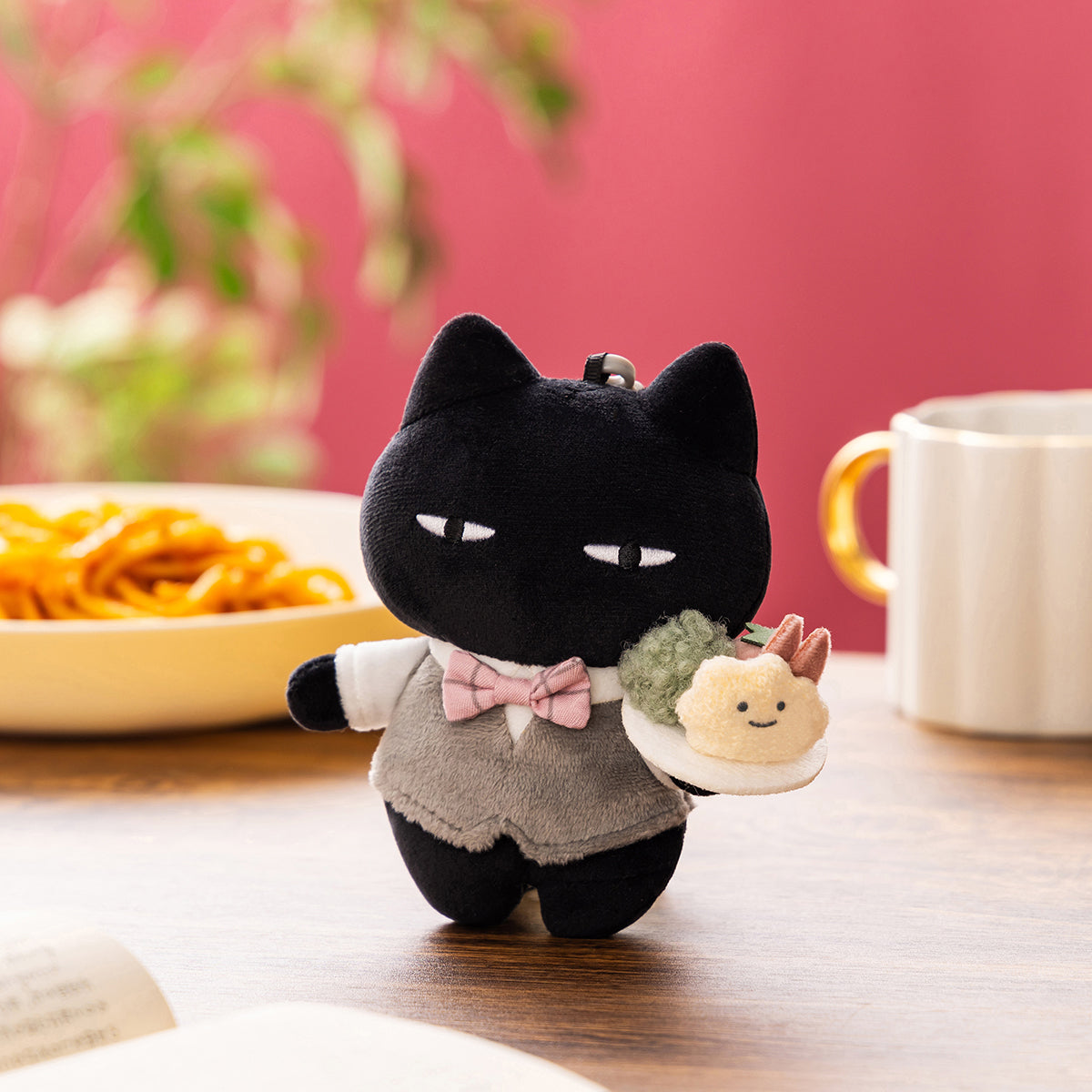 ホワイトタイガーとブラックタイガーカフェ マスコット（マスター