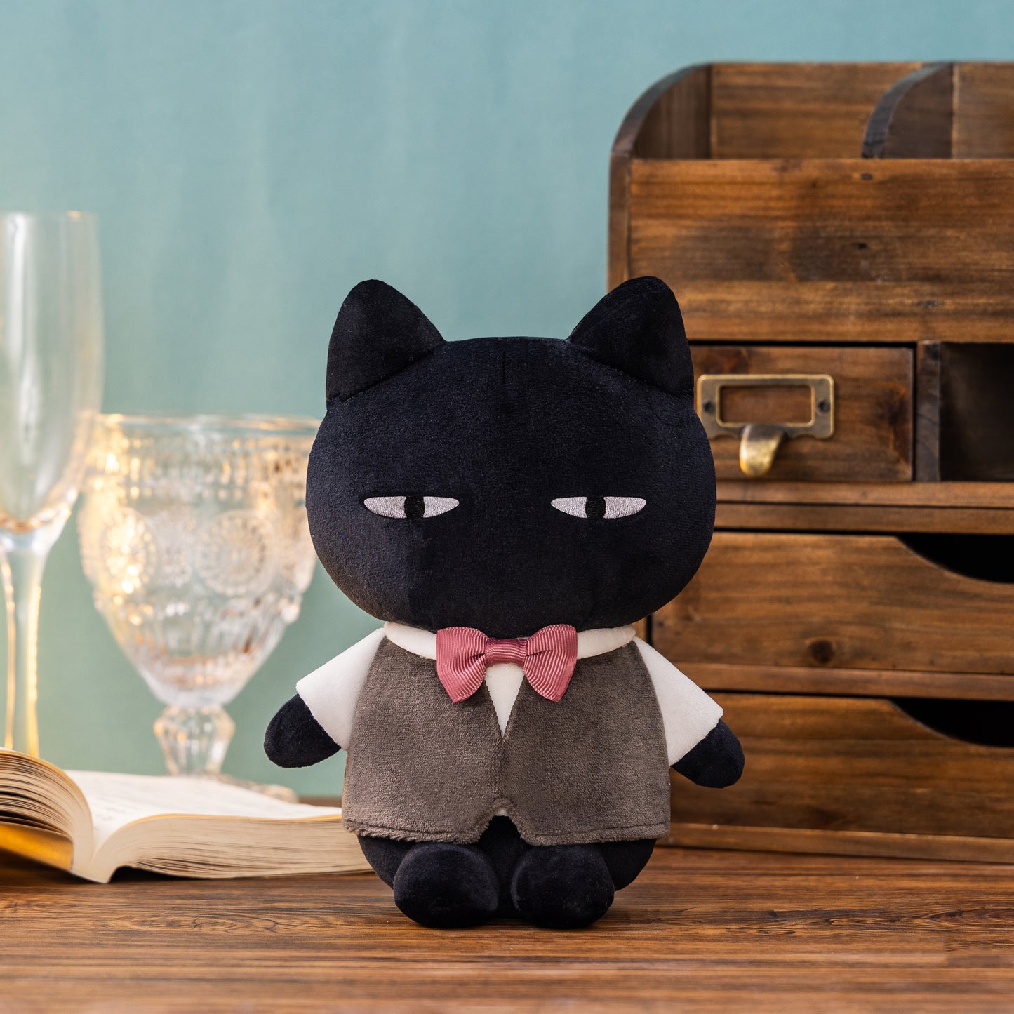 White Tiger and Black Tiger Plush S (Black Cat Master)