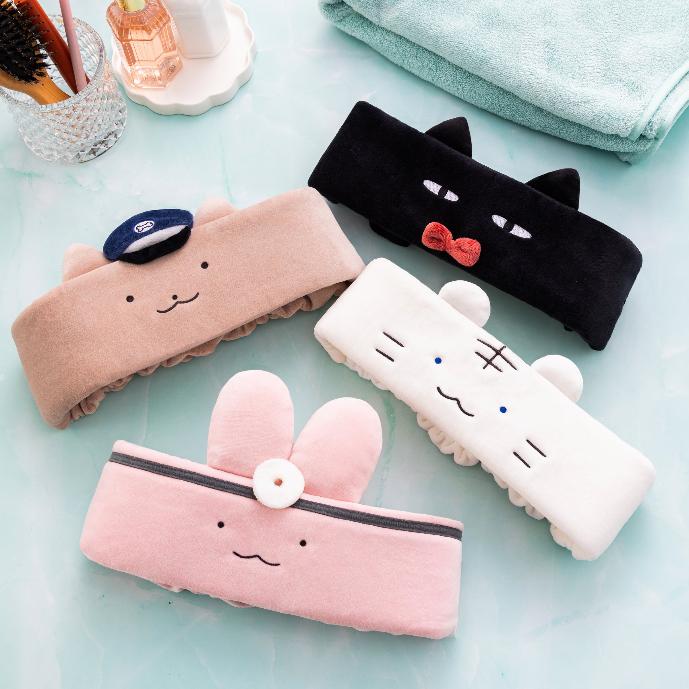 ホワイトタイガーとブラックタイガー ヘアバンド（マスター） | とらえ