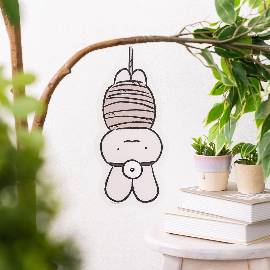 ホワイトタイガーとブラックタイガー ウォールステッカー（逃げるうさぎ先生）