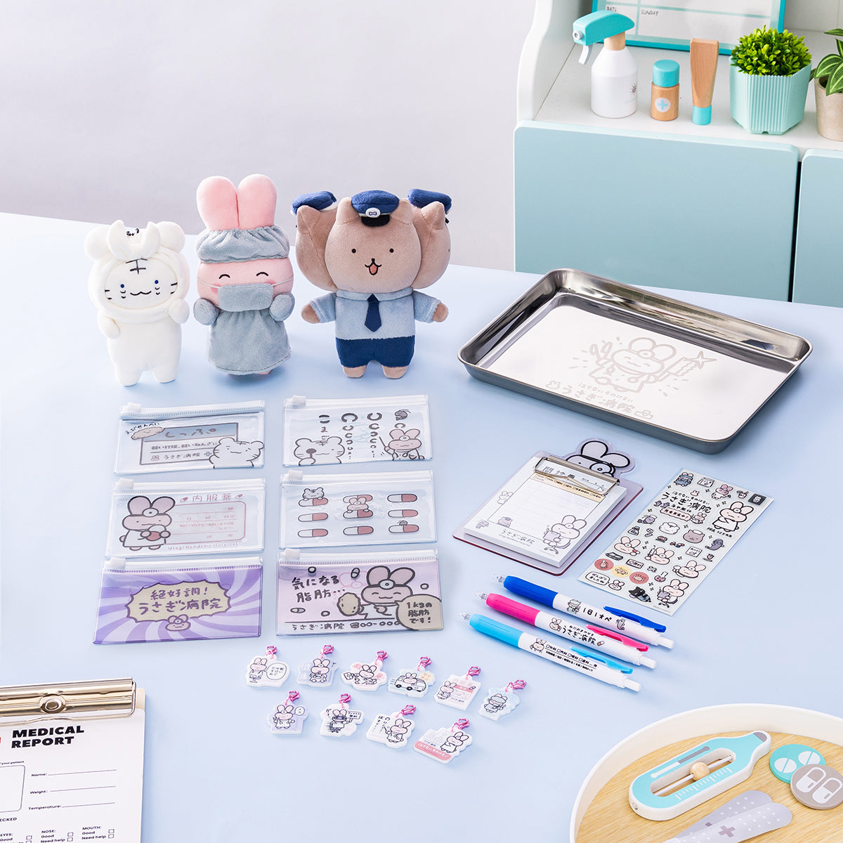2026年6月12日(金)新商品＆再入荷 うさぎ病院テーマのグッズが発売