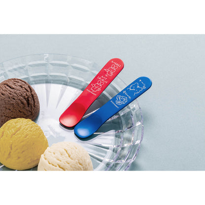 White Tiger and Black Tiger ice cream spoon (White Tiger and Black Tiger）