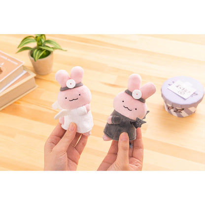 ホワイトタイガーとブラックタイガー ぷちマスコット（てんしなうさぎ先生）