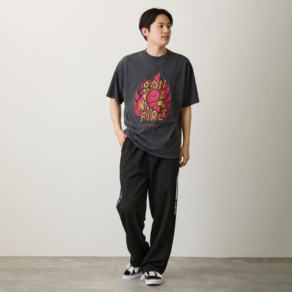 小白虎与黑虎虾 T恤 黑虎虾 BONFIRE 炭灰色