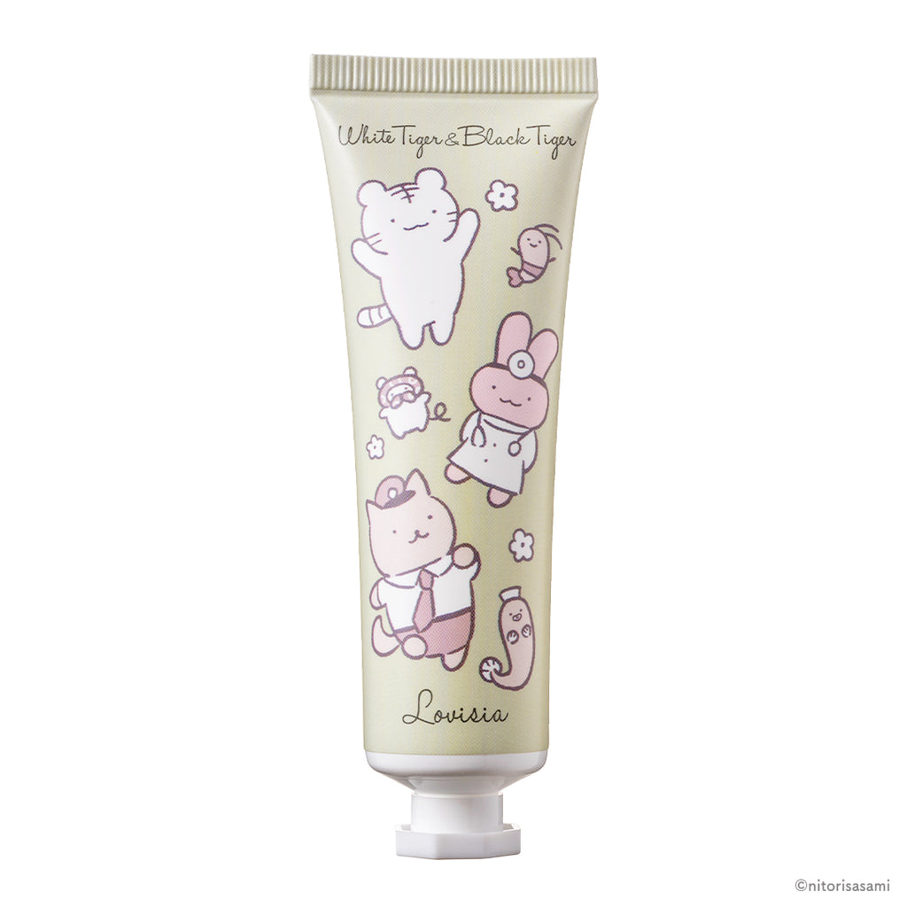 ホワイトタイガーとブラックタイガー Lovisia ハンドクリーム（03）