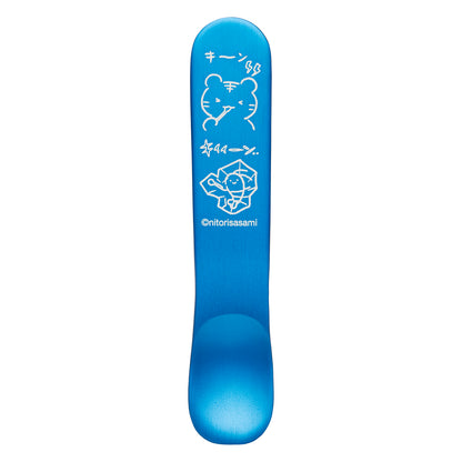 White Tiger and Black Tiger ice cream spoon (White Tiger and Black Tiger）