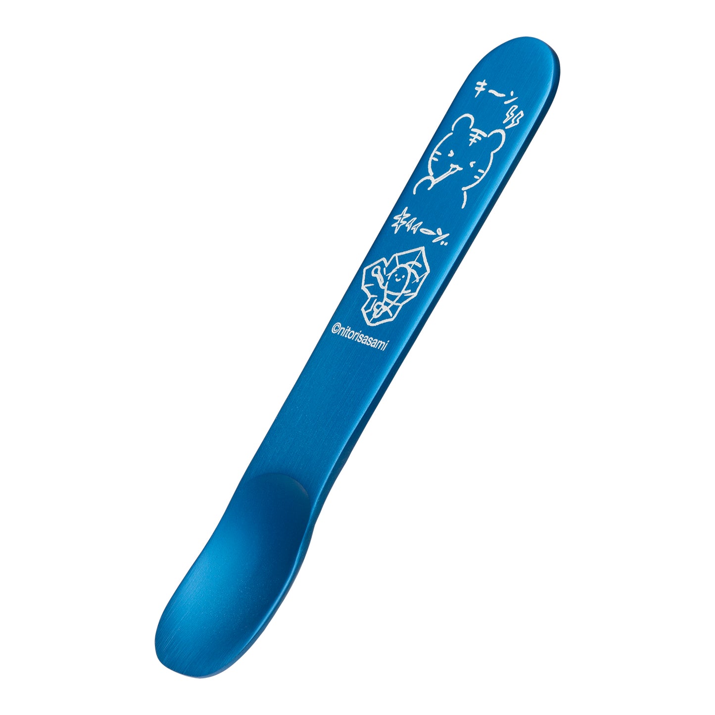 White Tiger and Black Tiger ice cream spoon (White Tiger and Black Tiger）