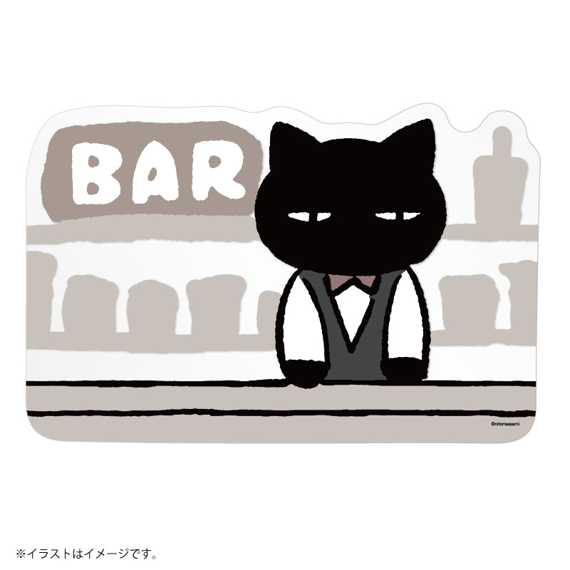 ホワイトタイガーとブラックタイガー ウォールステッカー（BAR）