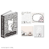White Tiger and Black Tiger Patapata Memo (ToraTorapattern)