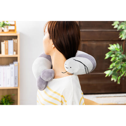 White Tiger and Black Tiger Black TigerKunna Neck Pillow