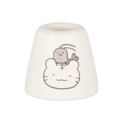 White Tiger and Black Tiger Pen & toothbrush stand (White Tiger and Black Tiger）