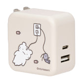 White Tiger and Black Tiger Charging 2 devices simultaneously/32W AC adapter (while charging)