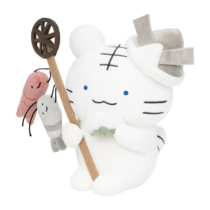 White Tiger and Black Tiger Greedy! Children's Day Plush (White Tiger and Black Tiger)