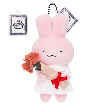 White Tiger and Black Tiger Mother's Day Doctor Usagi Plush Mascot Keychain