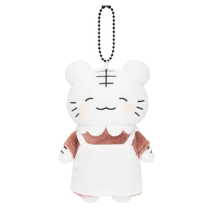 White Tiger and Black Tiger Plush Mascot Keychain (White Tiger's Mom)