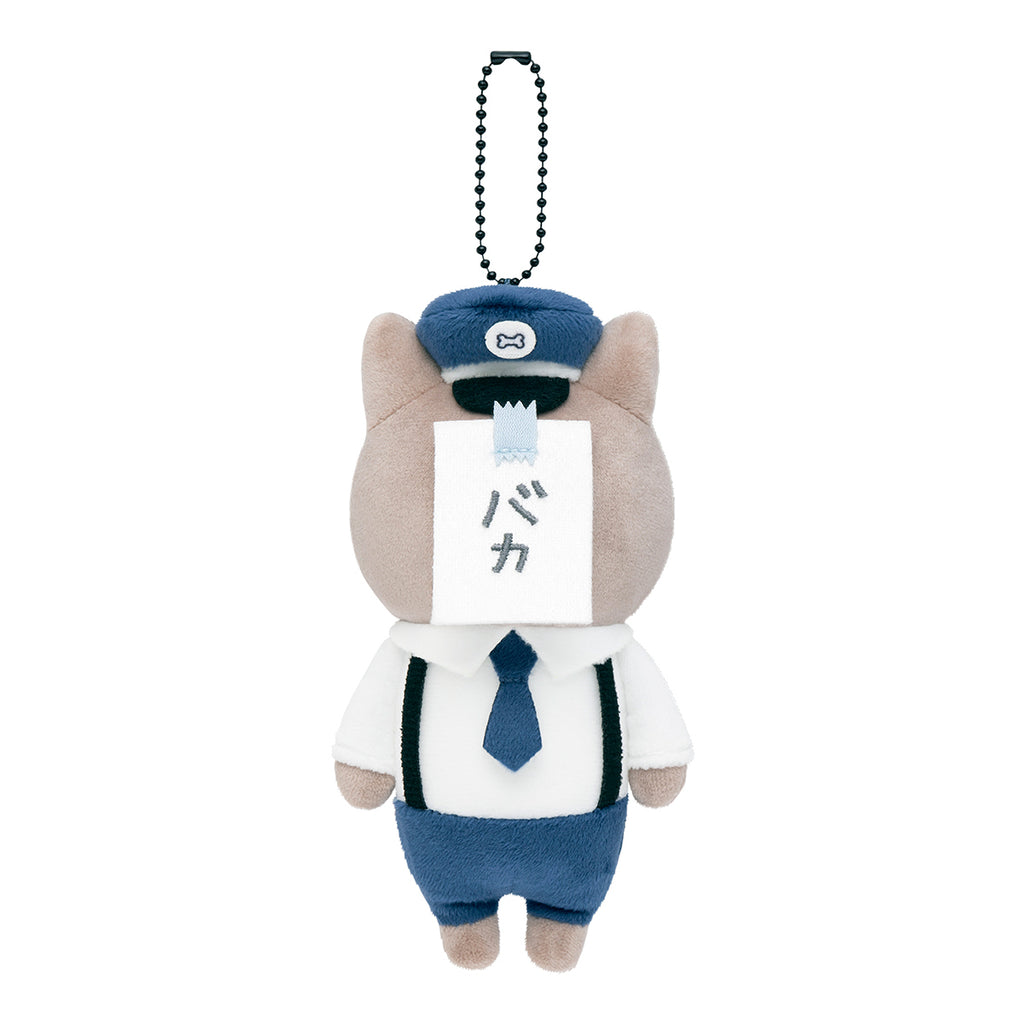 ホワイトタイガーとブラックタイガー マスコット（犬のおまわりさん／張り紙）