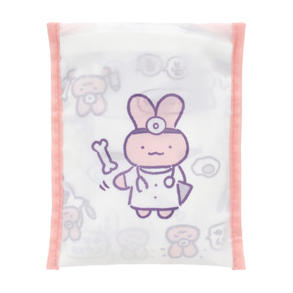 White Tiger and Black Tiger Pocketable Eco Bag (Usaken)