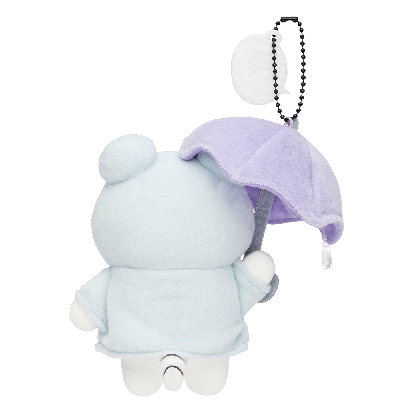 White Tiger and Black Tiger Raincoat Plush Mascot (White Tiger)