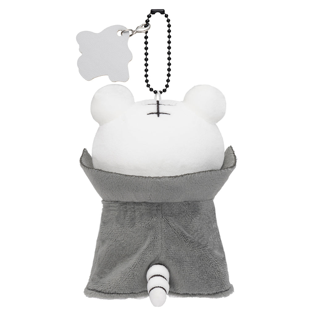 ホワイトタイガーとブラックタイガー ドラキュラなホワイトタイガーマスコット