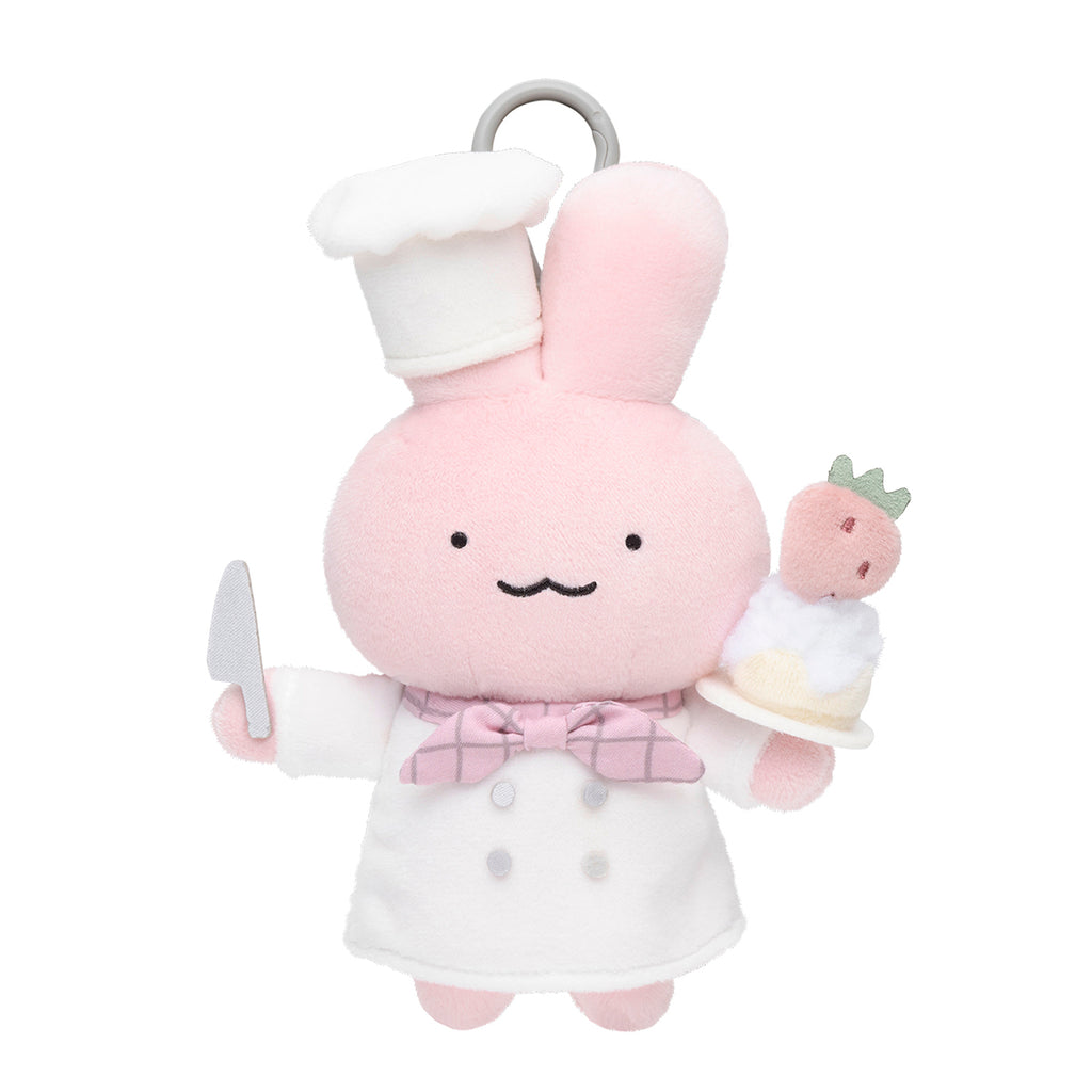 ホワイトタイガーとブラックタイガーカフェ マスコット（うさぎ先生）