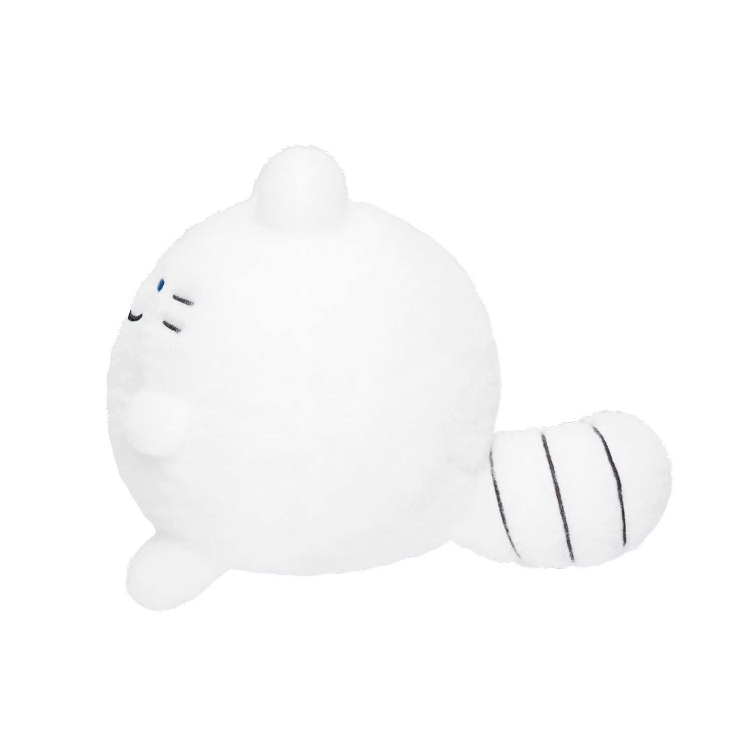 ホワイトタイガーとブラックタイガー 冬毛のホワイトタイガー