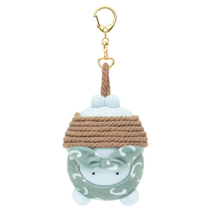 小白虎與黑虎蝦 被抓住的盜賊老鼠吊飾