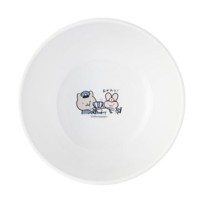 White Tiger and Black Tiger A little Japanese soba bowl & astragalus set
