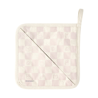White Tiger and Black Tiger A little Japanese pot mitt