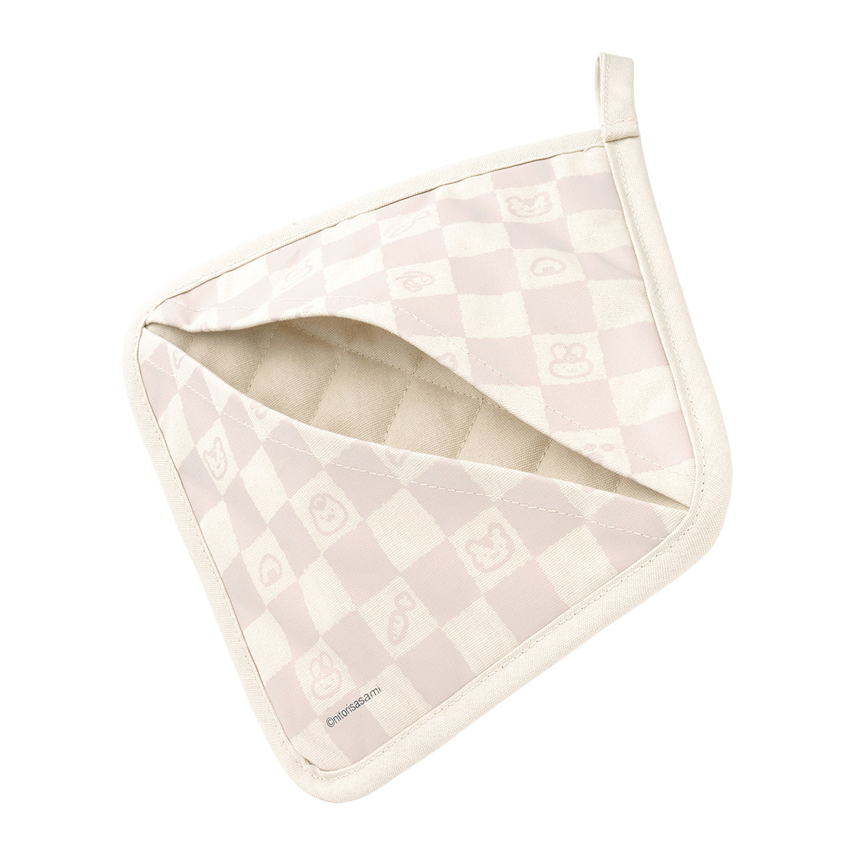 White Tiger and Black Tiger A little Japanese pot mitt