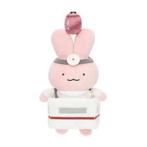 ホワイトタイガーとブラックタイガー 救急車なうさぎ先生マスコット