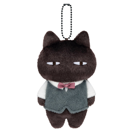 ホワイトタイガーとブラックタイガー ねこマスコット（黒猫マスター）