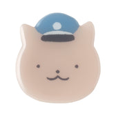 White Tiger and Black Tiger Puffy Acrylic Magnet (Dog Policeman)