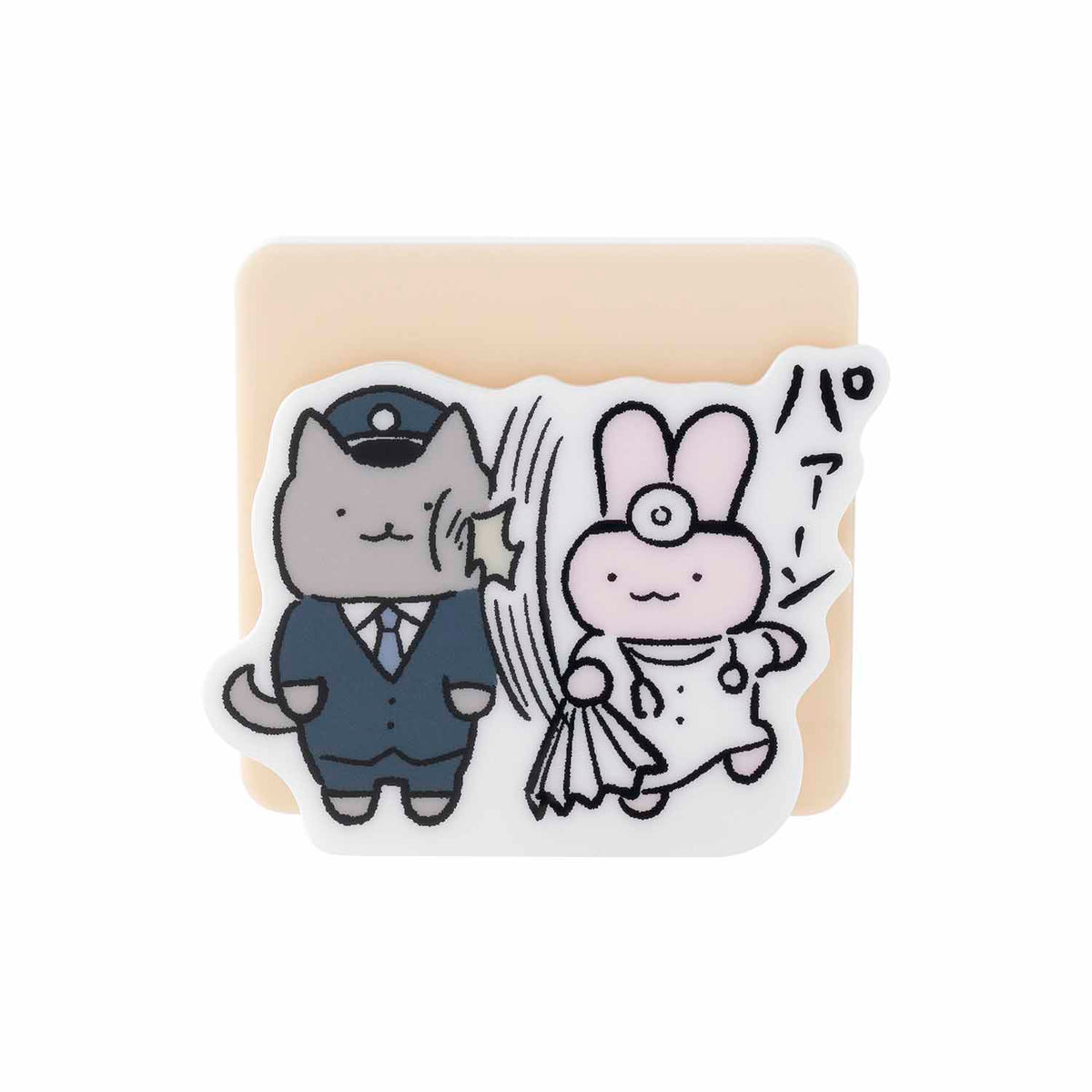 White Tiger and Black Tiger  아크릴 스탠드로도 사용할 수있는 아크릴 클립 (총 7 가지) 거래