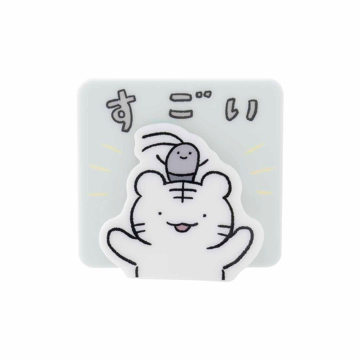 White Tiger and Black Tiger  아크릴 스탠드로도 사용할 수있는 아크릴 클립 (총 7 가지) 거래