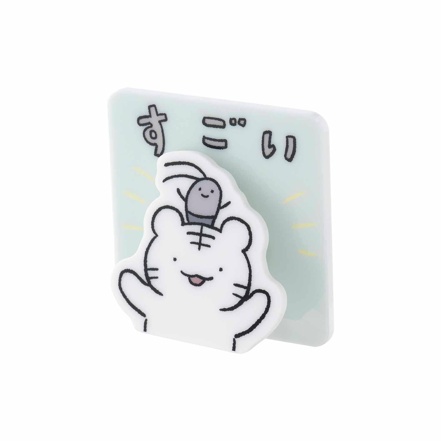 ホワイトタイガーとブラックタイガー アクスタにもなる トレーディング