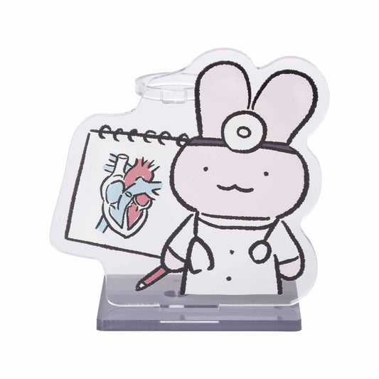 White Tiger and Black Tiger Acrylic pen stand (Doctor Usagi）