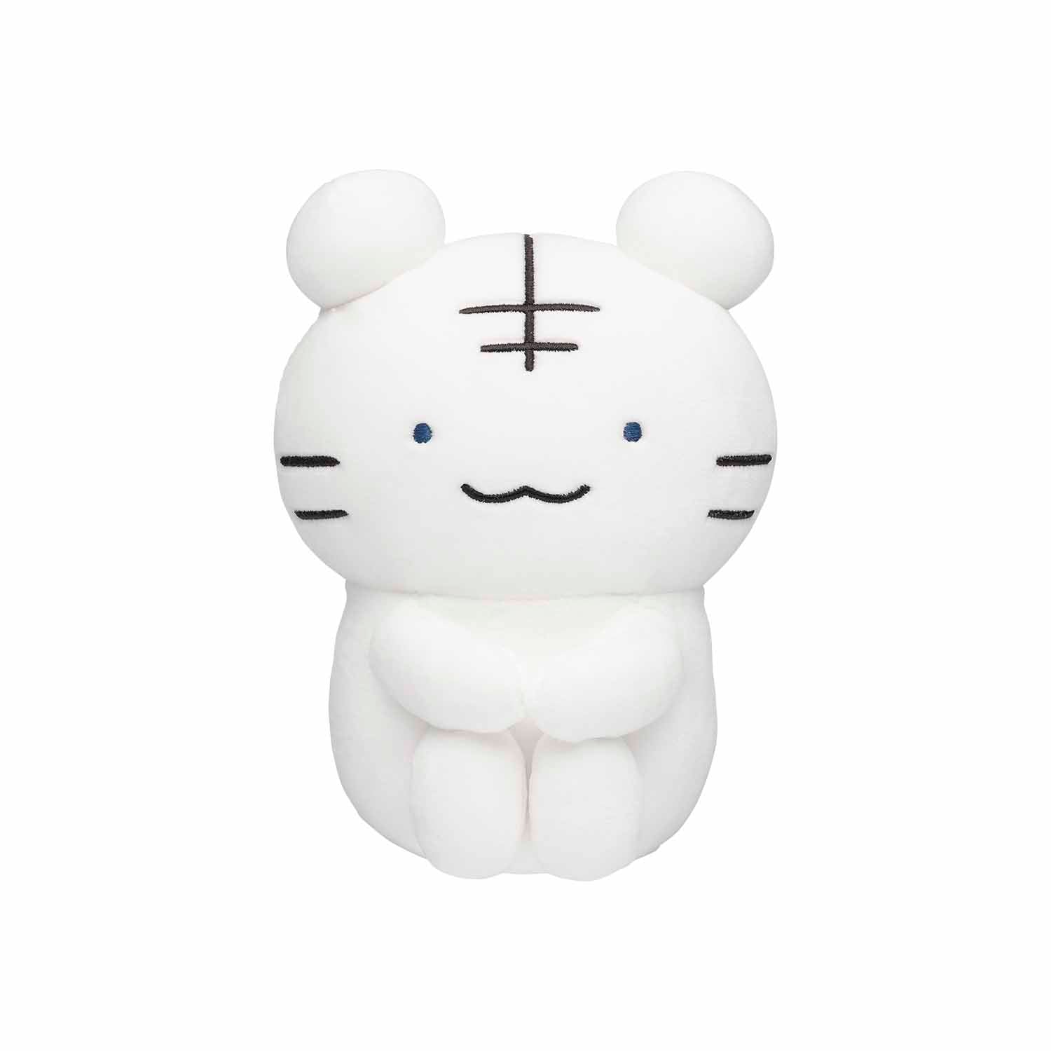 ホワイトタイガーとブラックタイガー ぬいぐるみS（ホワイトタイガー