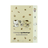 White Tiger and Black Tiger× Sanrio Characters Die-cut Clear File 5P BE
