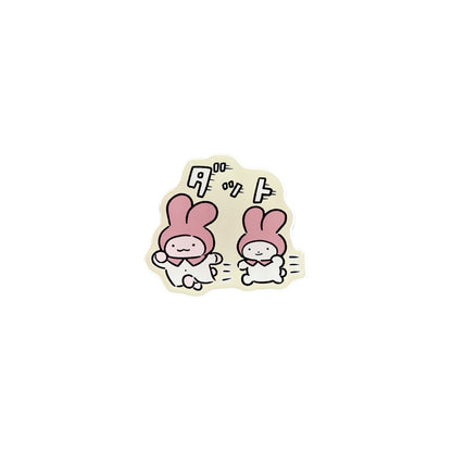 White Tiger & Black Tiger × Sanrio Characters 아크릴 클립 Y