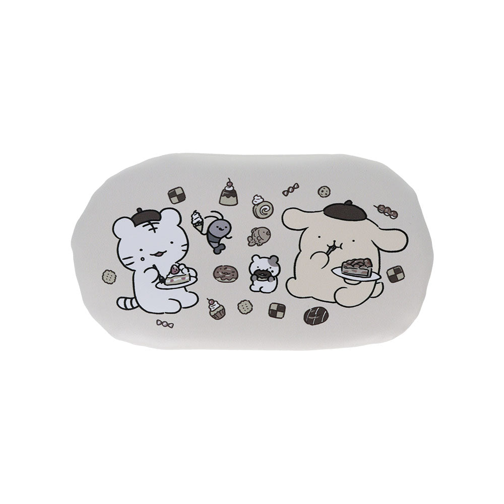 【美品】BT100％ 第10世代 保護フィルム＋ケース＋ペンシルセット 155 ホワイトタイガーとブラックタイガー×サンリオキャラクターズ