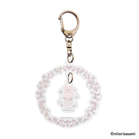 White Tiger and Black Tiger Swaying Keychain (Doctor Usagi)