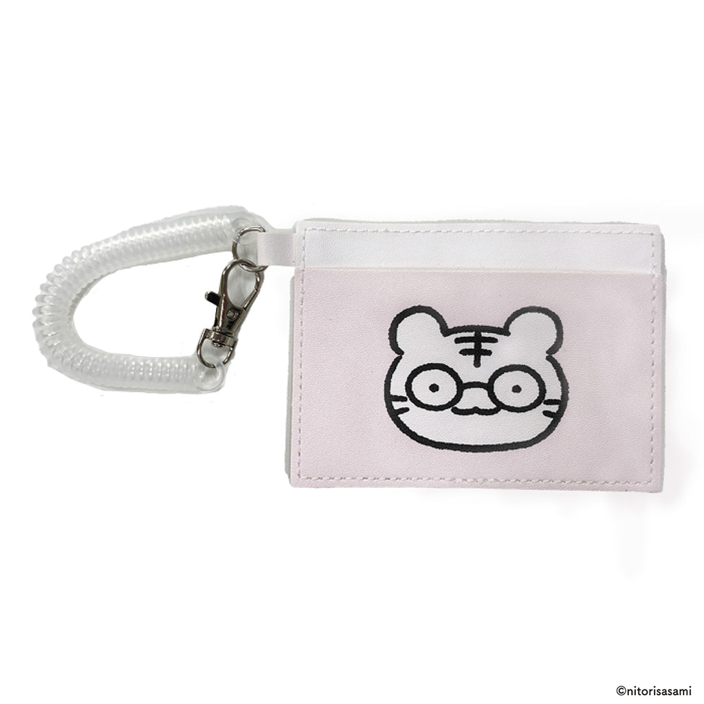 ホワイトタイガーとブラックタイガー パスケース（とらとら書店）