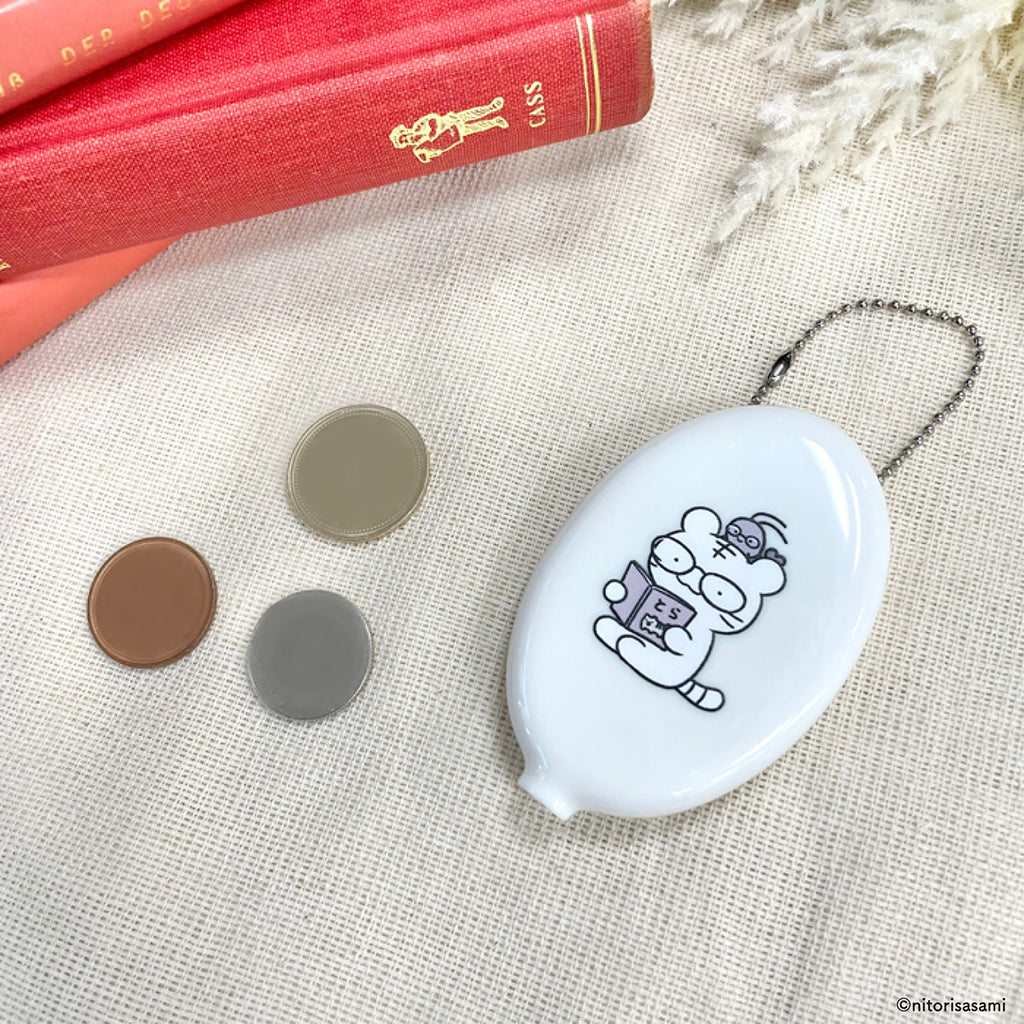 ホワイトタイガーとブラックタイガー ラバーコインケース（とらとら書店）